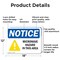 Signmission Radiation & Laser Sign, 12 in H x 18 in W, Aluminum, Rectangle OS-2PACK-NS-A-1218-L-15956 - alternate 7